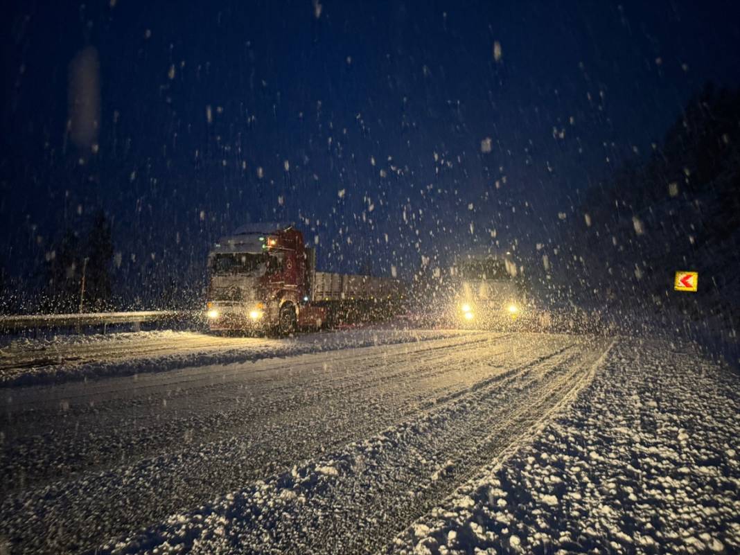 Meteoroloji, Konya için kar yağışında ısrarcı 8